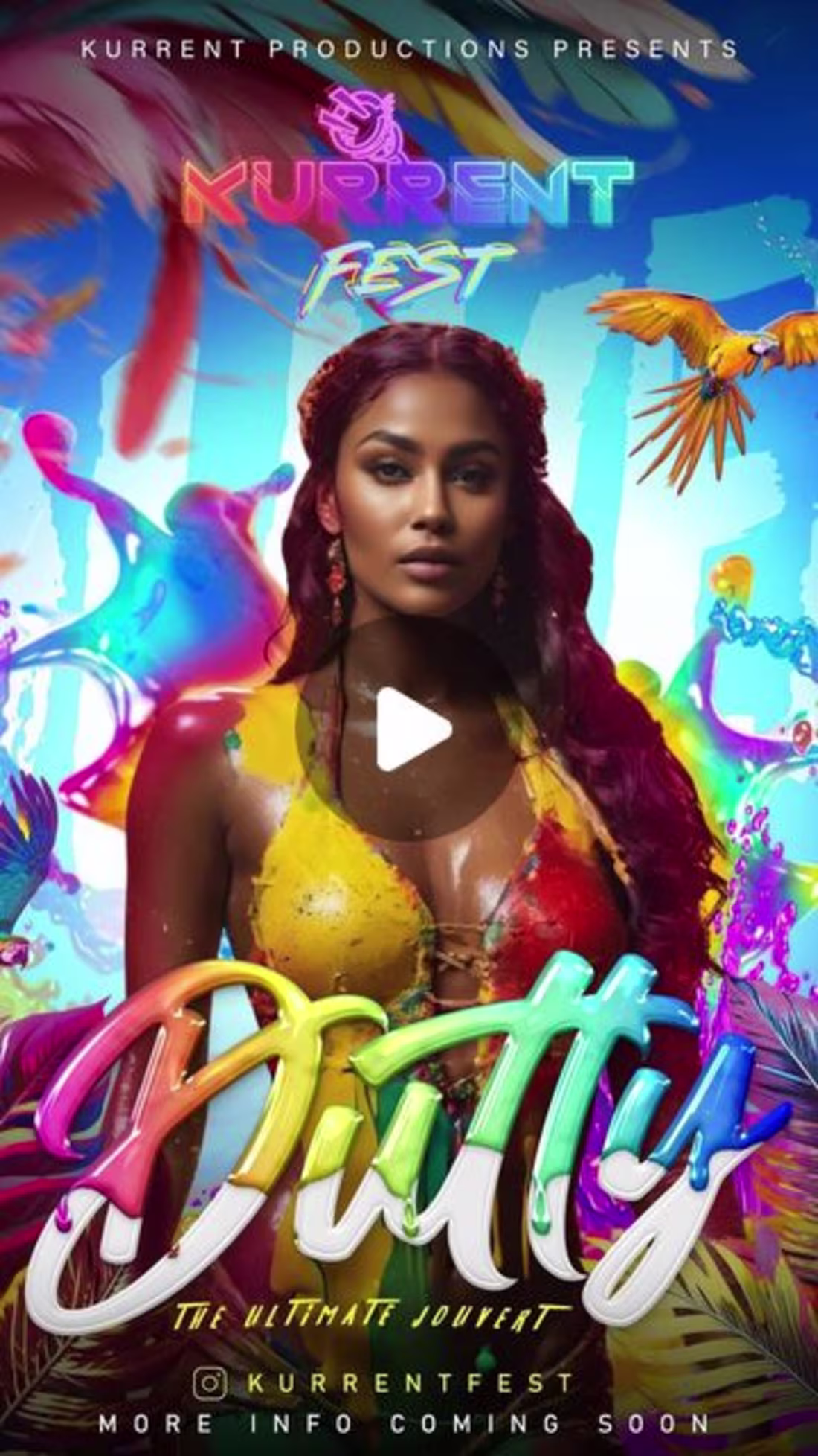 Cover image for Kurrent Fest on Instagram: “We Ready Fi Set The Place On FYAH W…