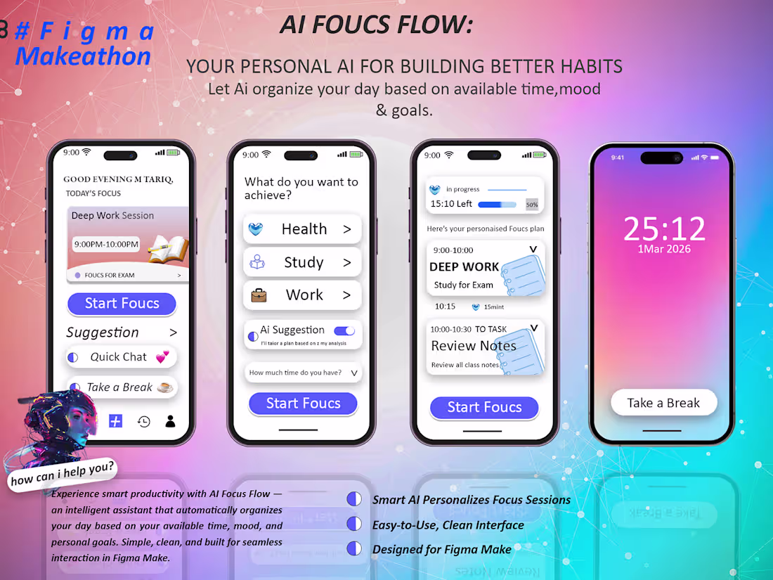 Cover image for Boost Productivity with AI Focus Flow: Smart Habit Builder