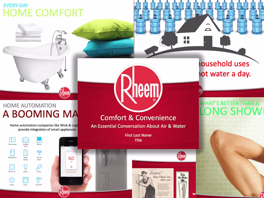 Cover image for Corporate story and consumer value proposition deck 