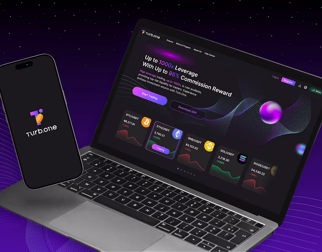 Cover image for Turb.one ─ Crypto Exchange