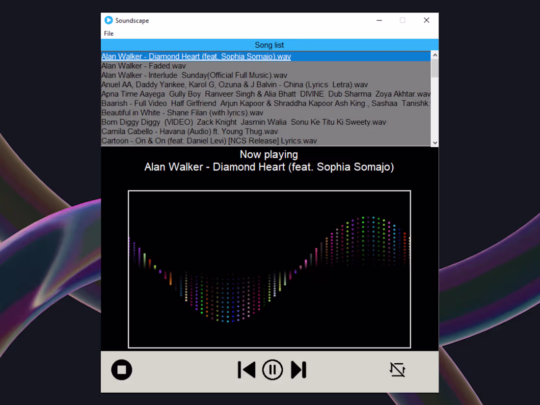 Cover image for Music Player using Python