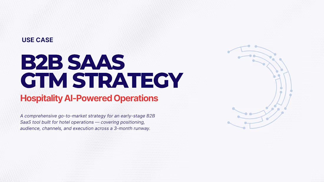 Cover image for A comprehensive go-to-market strategy for