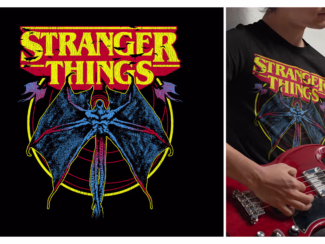 Cover image for Stranger Things - Apparel Designs
