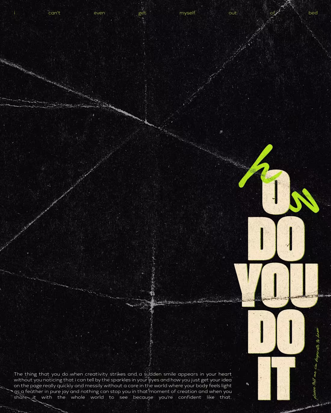 Cover image for Poster on  creativity