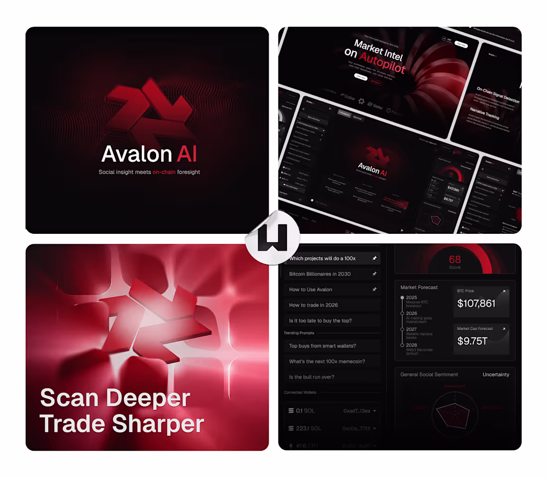 Cover image for UI & UX Design for a AI Saas in Web3