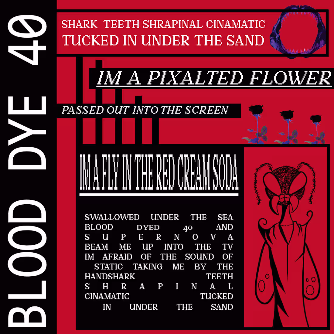 Cover image for Designed artwork for a song