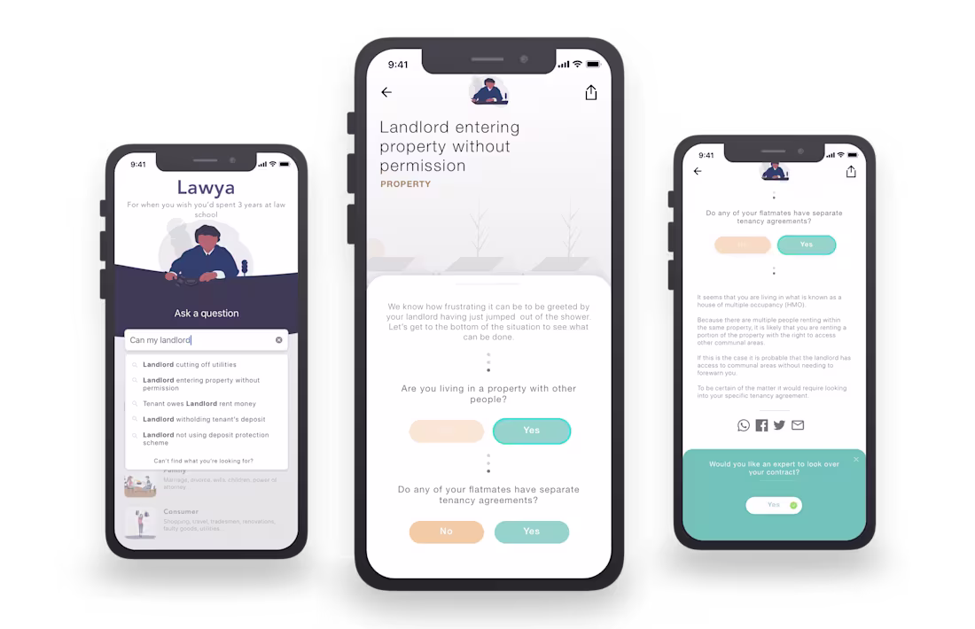 Cover image for Automated legal advice 