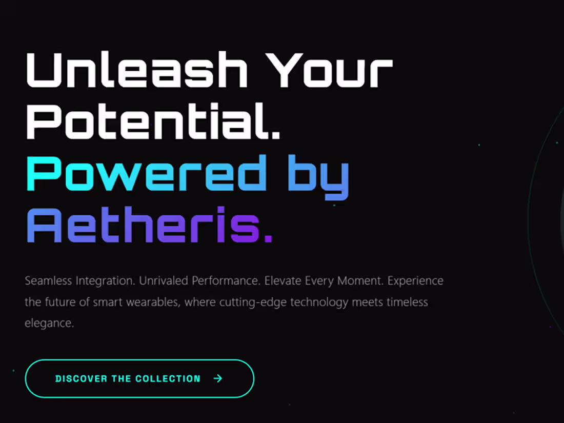 Cover image for Conversion-Optimized Fitness Wearable Product Landing