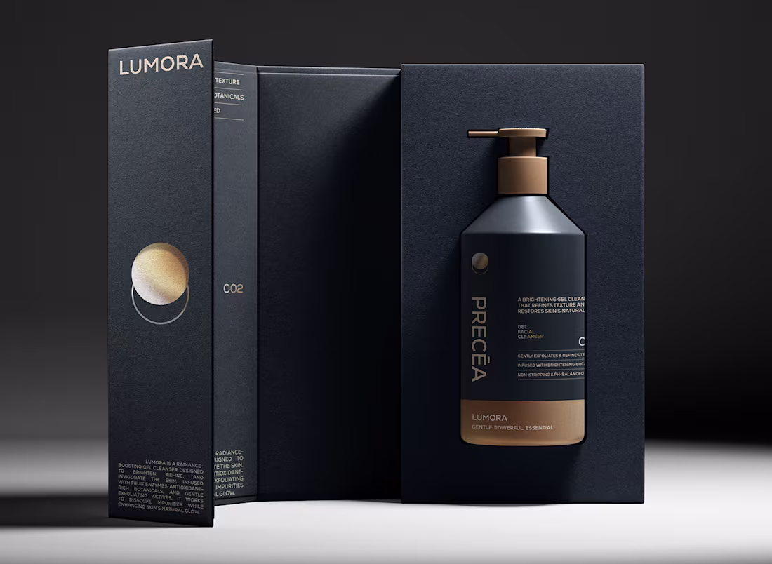 Cover image for Precēa Skincare | Packaging & Brand Identity