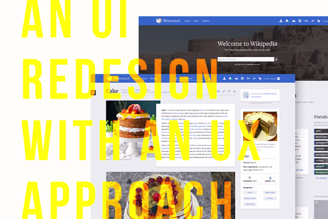 Cover image for Wikipedia Redesign #PersonalProject