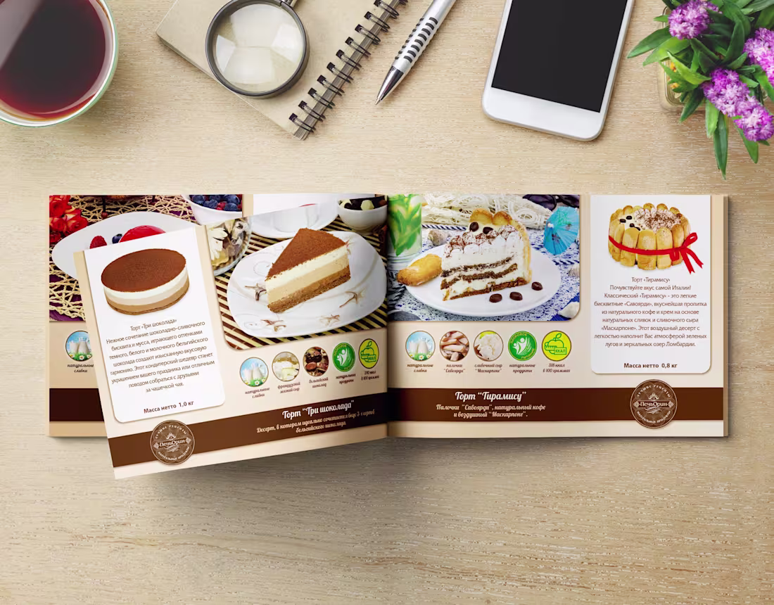 Cover image for Brochure design | Photography | «PECHORIN»