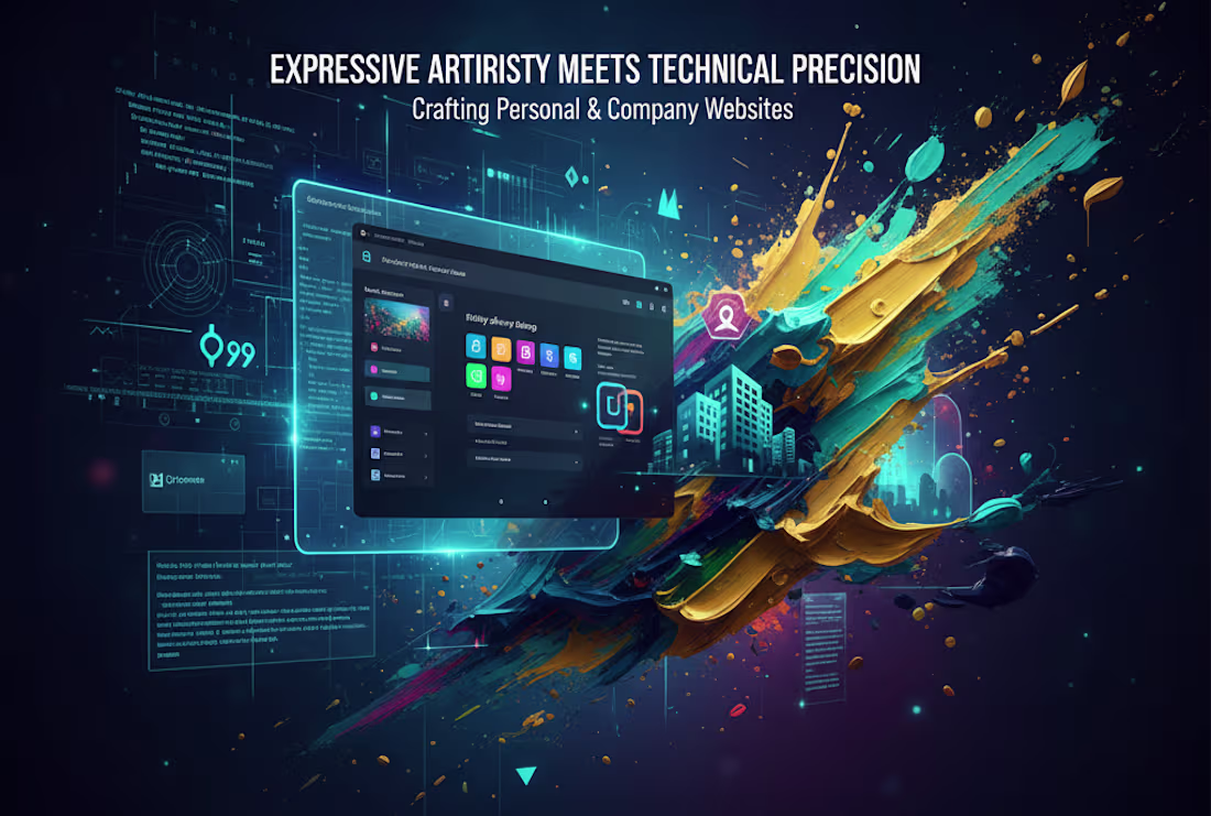 Cover image for Company and personal websites