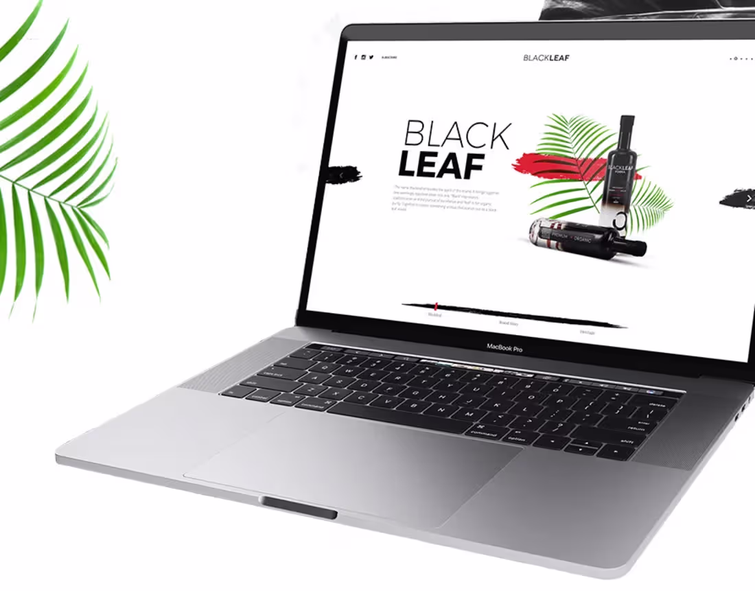 Cover image for BlackLeaf - website