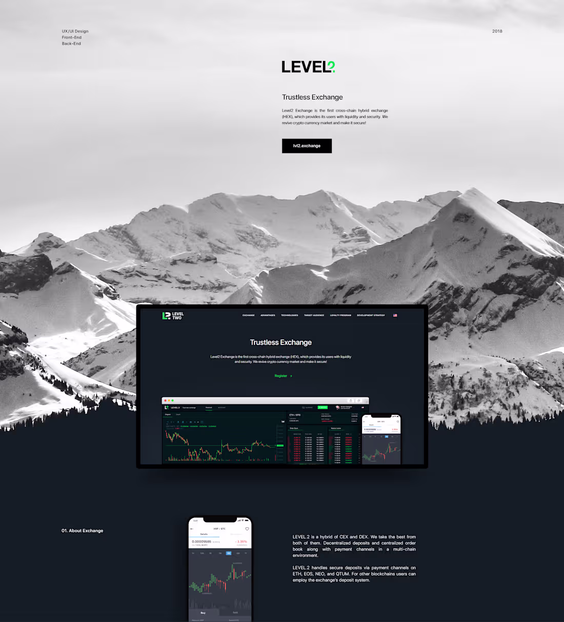 Cover image for Crypto Trustless Exchange LVL2