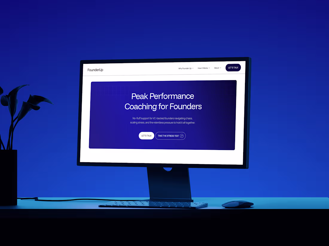 Cover image for FounderUp | Framer Design & Development