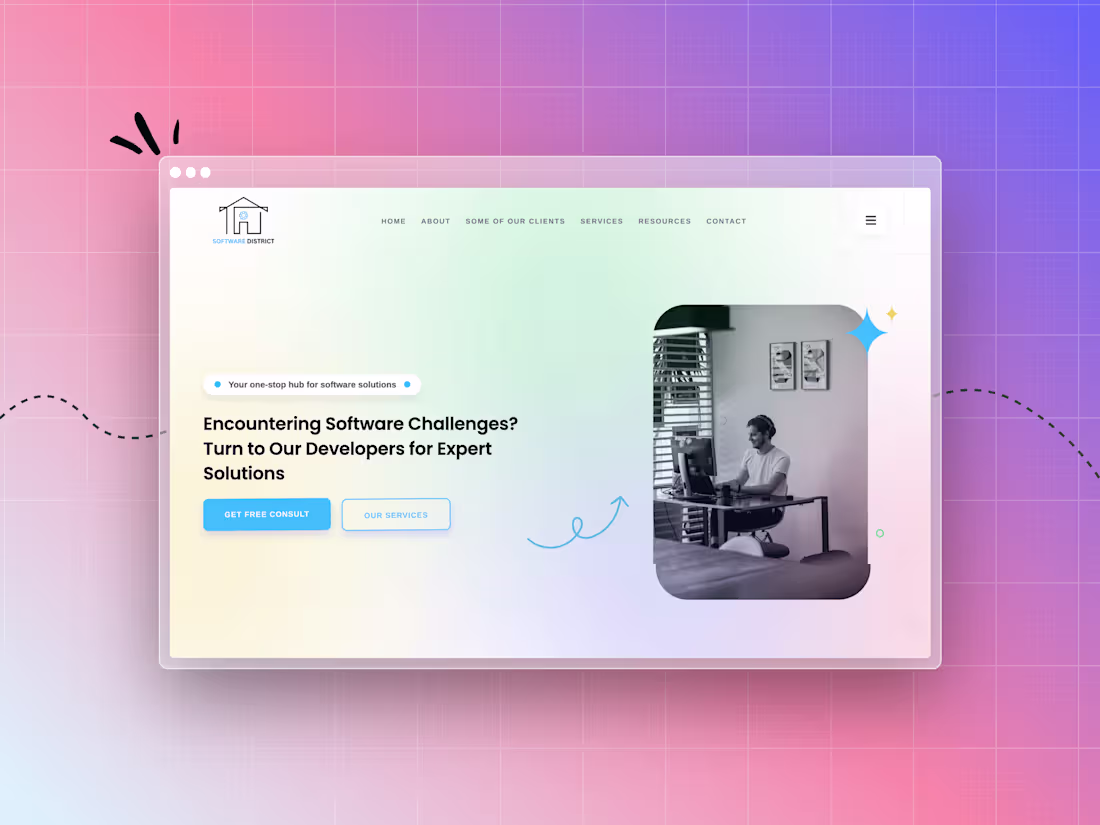 Cover image for Software District