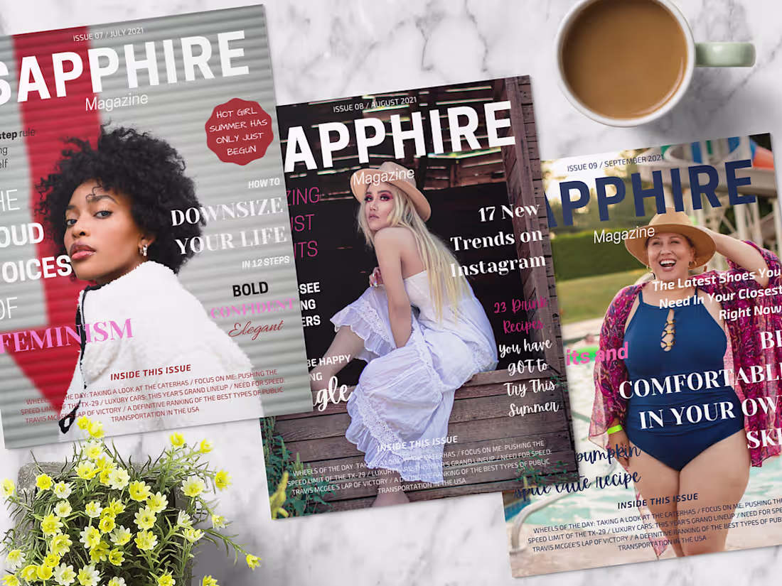 Cover image for Sapphire Magazine