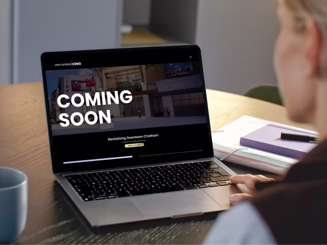 Cover image for One Hundred King Website Redevelopment