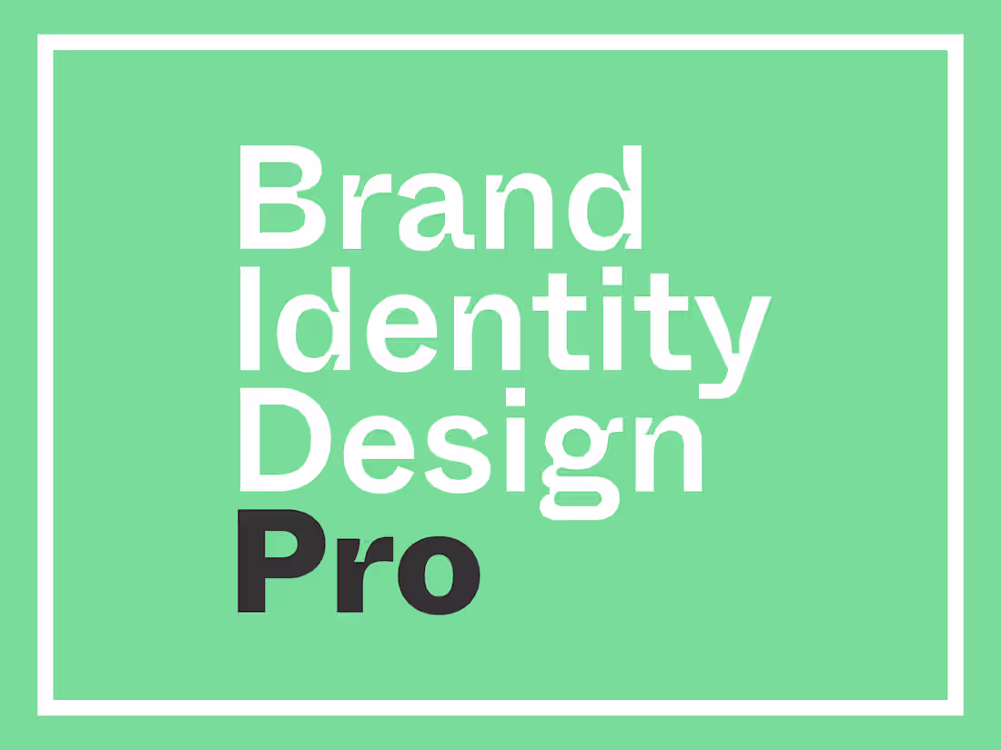 Cover image for Brand Identity Design Pro