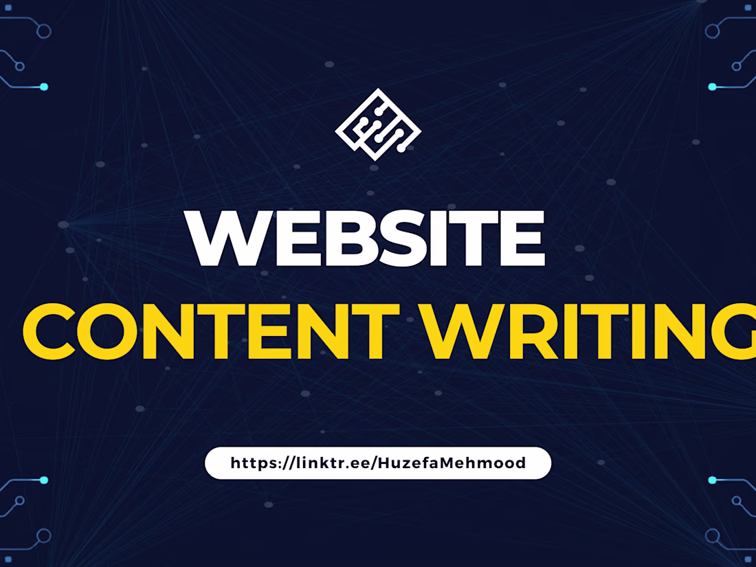 Cover image for Website Content Writing