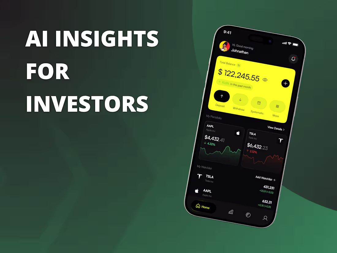 Cover image for AI StockPro: Empower Your Trading with AI Precision.