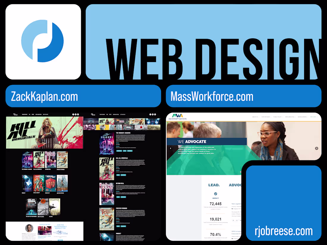 Cover image for Web Design That Works: Tailored, Trending, Transformative