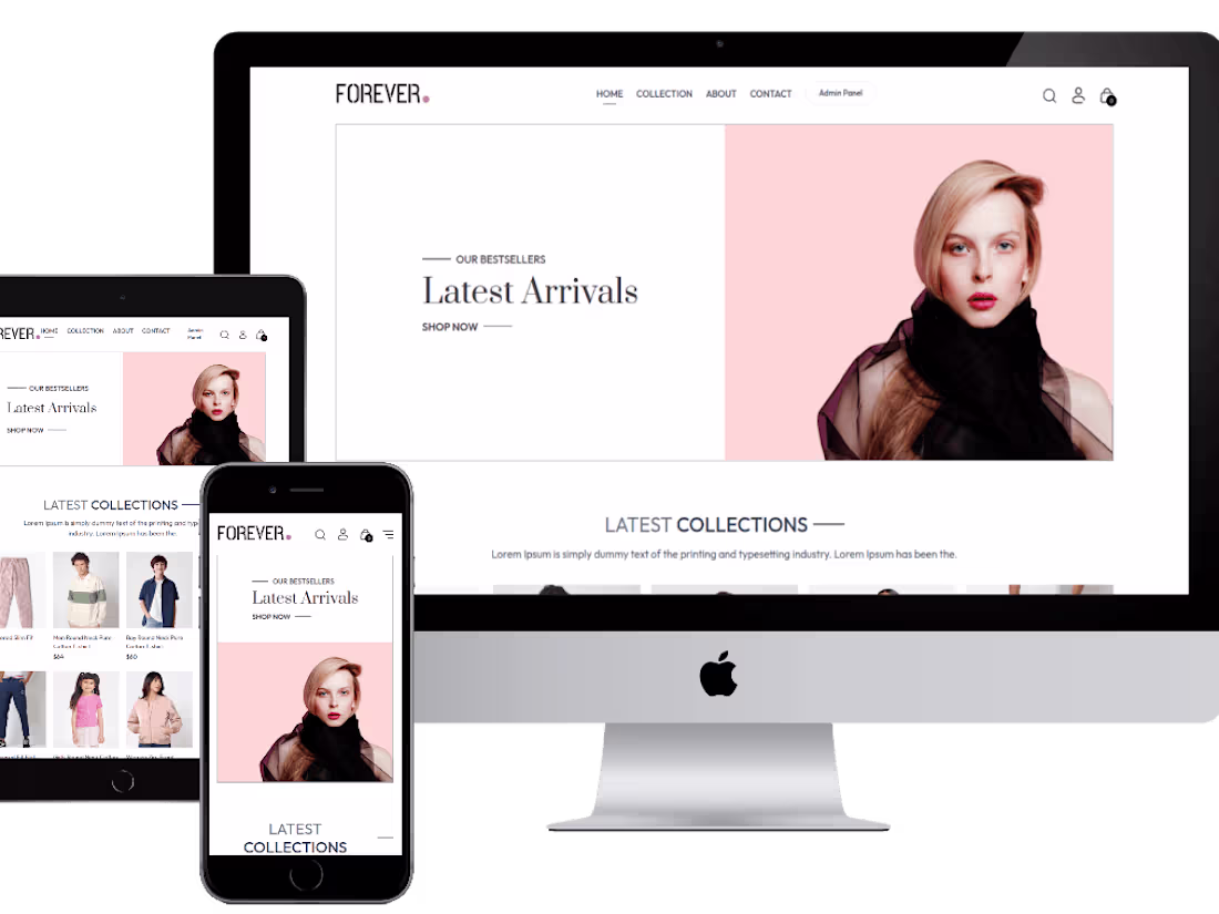 Cover image for I will create e-commerce platform + dashboard for your business