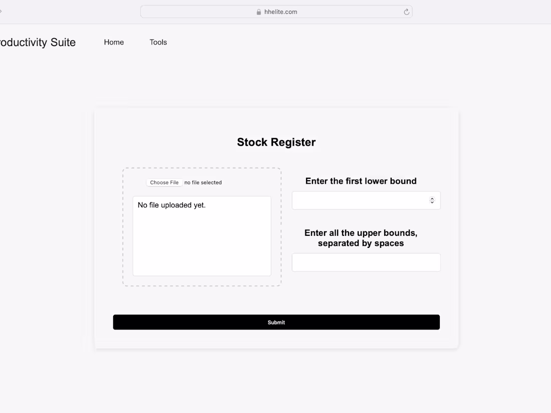 Cover image for Stock Register Automation for a Metal Supplier