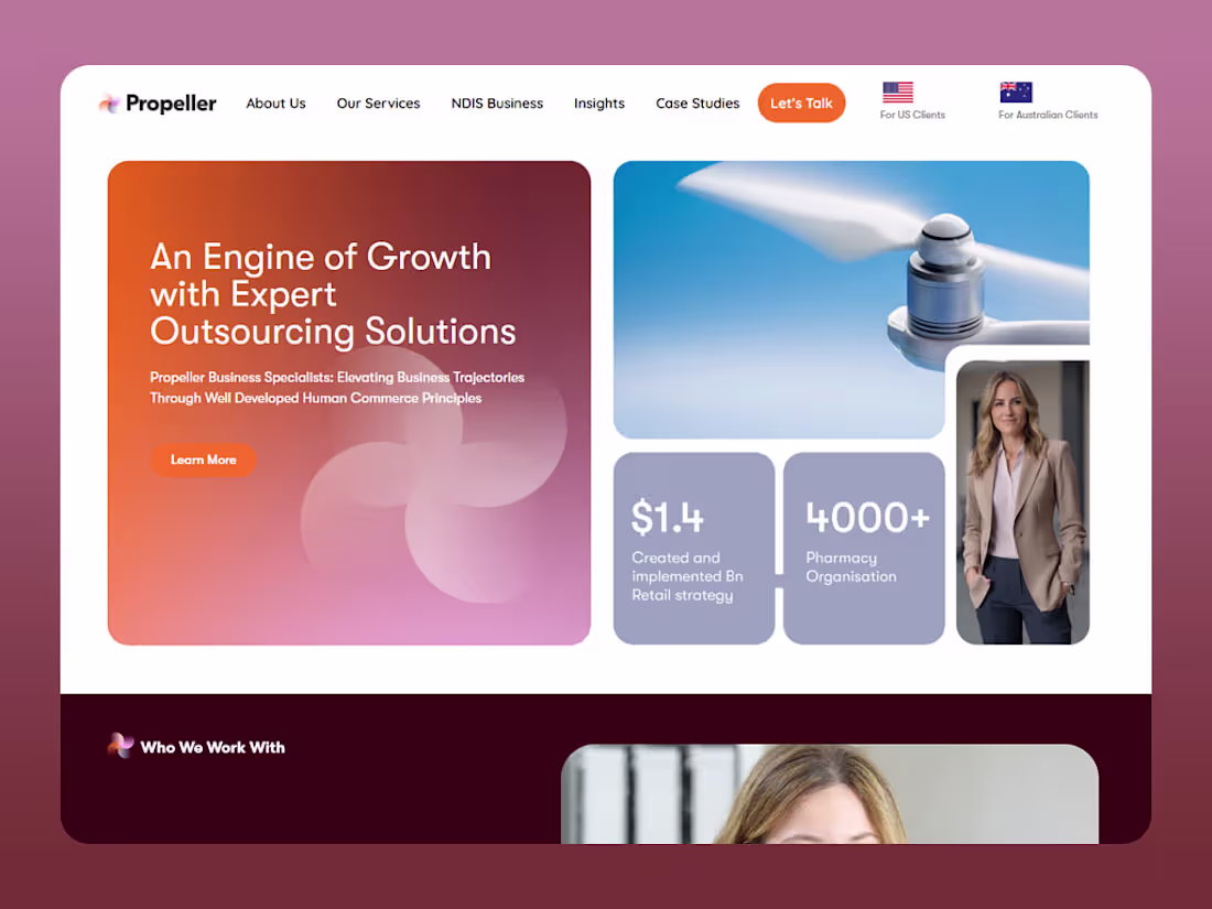 Cover image for Designed and developed a modern, high-performance Propeller ...