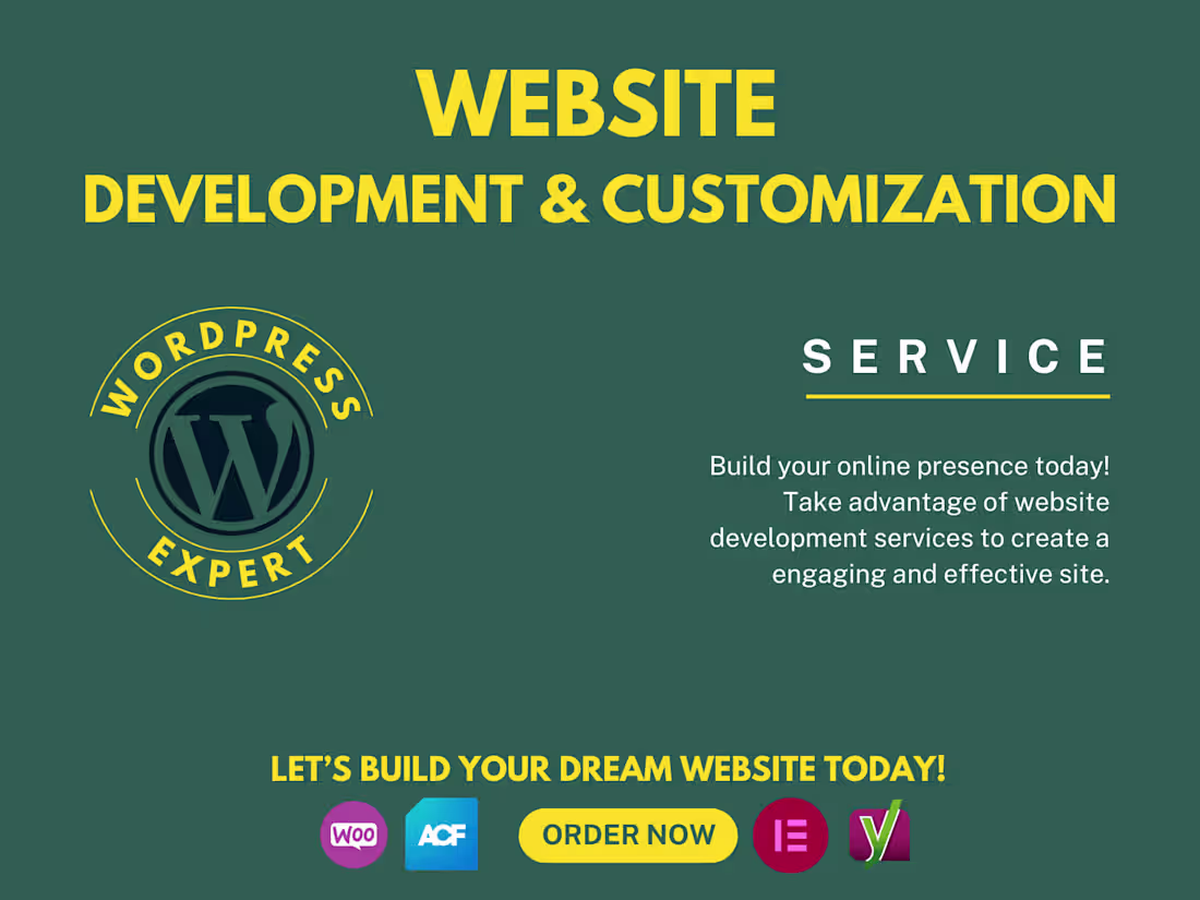 Cover image for Pixel Perfect WordPress Development & Customization