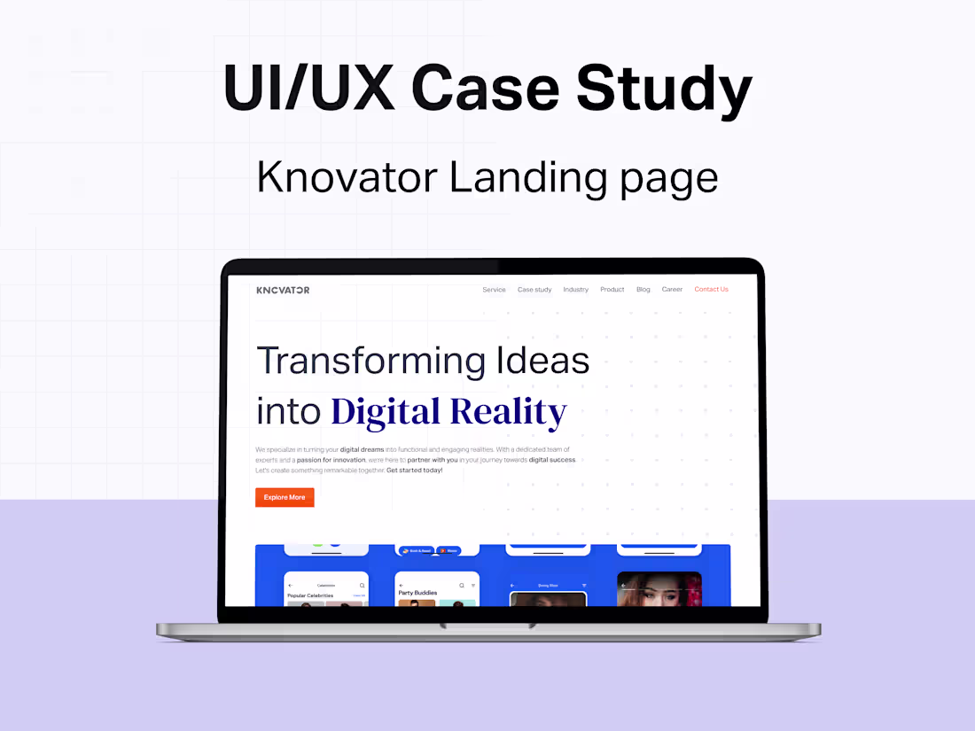 Cover image for Corporate Landing Page Redesign - UX Case-study