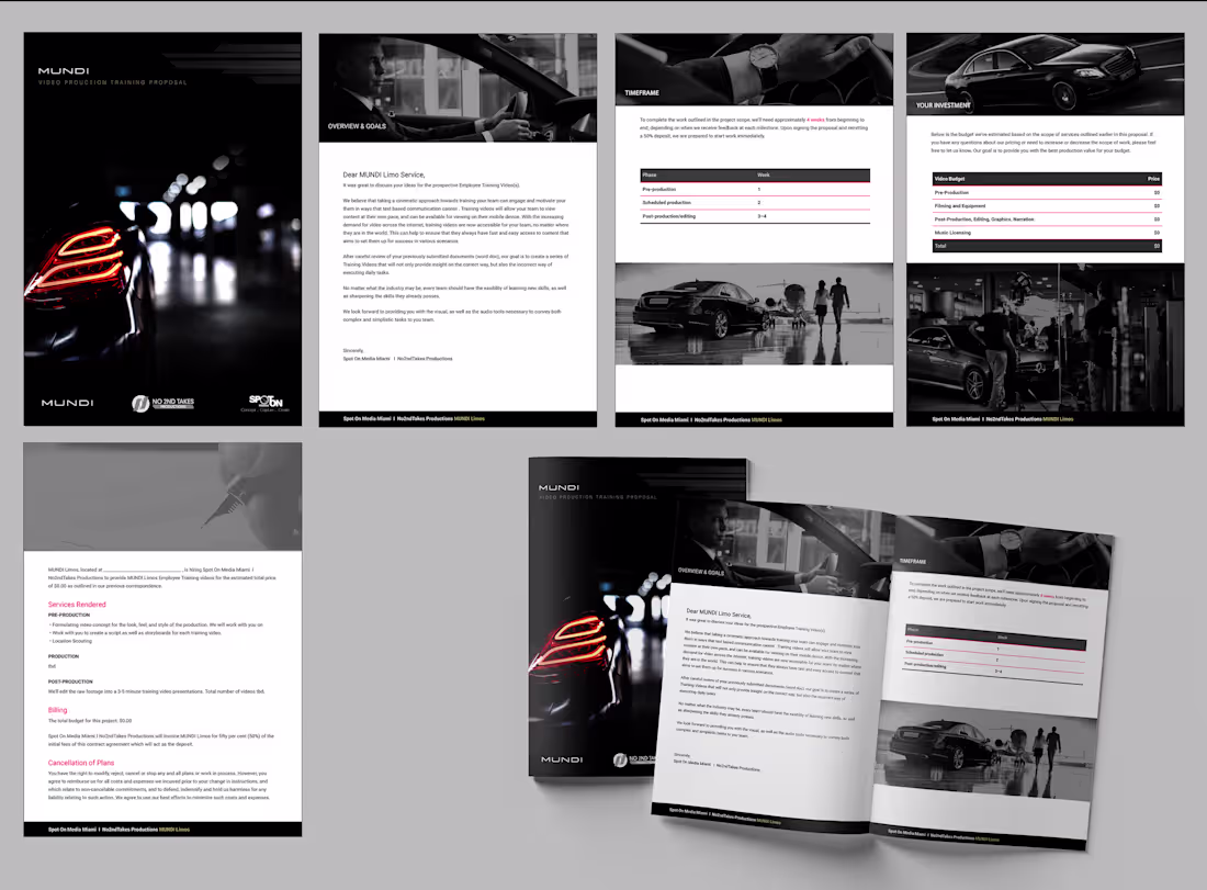 Cover image for Project Proposal Design