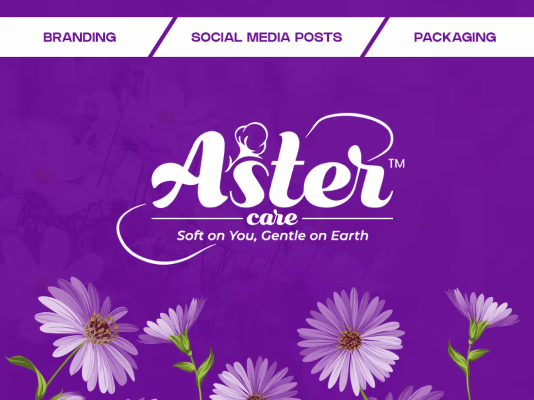 Cover image for Branding, Social Media, Packaging : Astercare