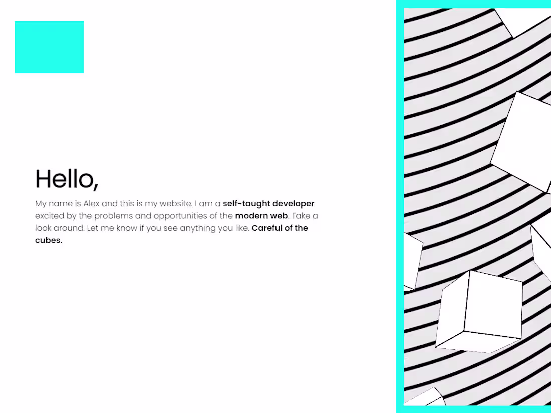 Cover image for Front End - React Portfolio Site