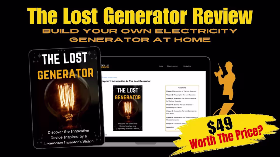 Cover image for The Lost Generator – (Pros and Cons) Is It Scam Or Legit?