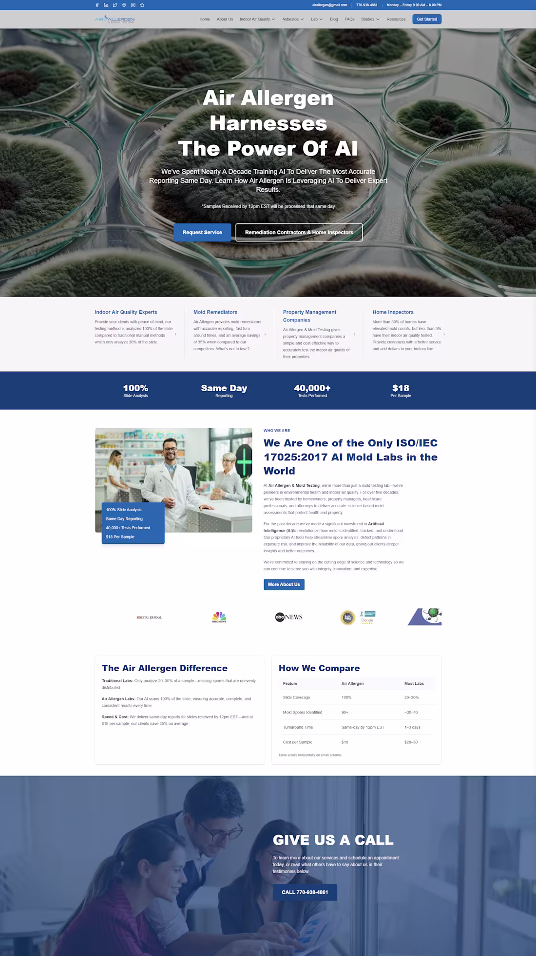 Cover image for Air Allergen Harnesses The Power