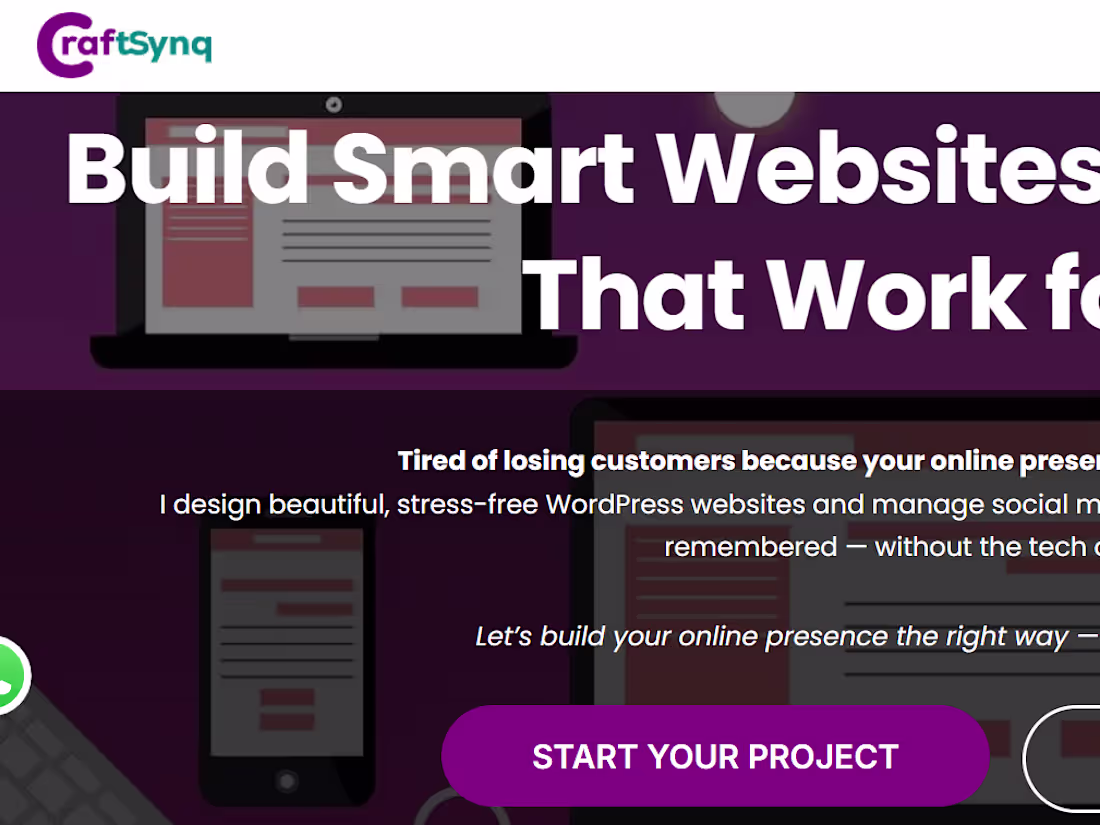 Cover image for Craftsynq Official Website