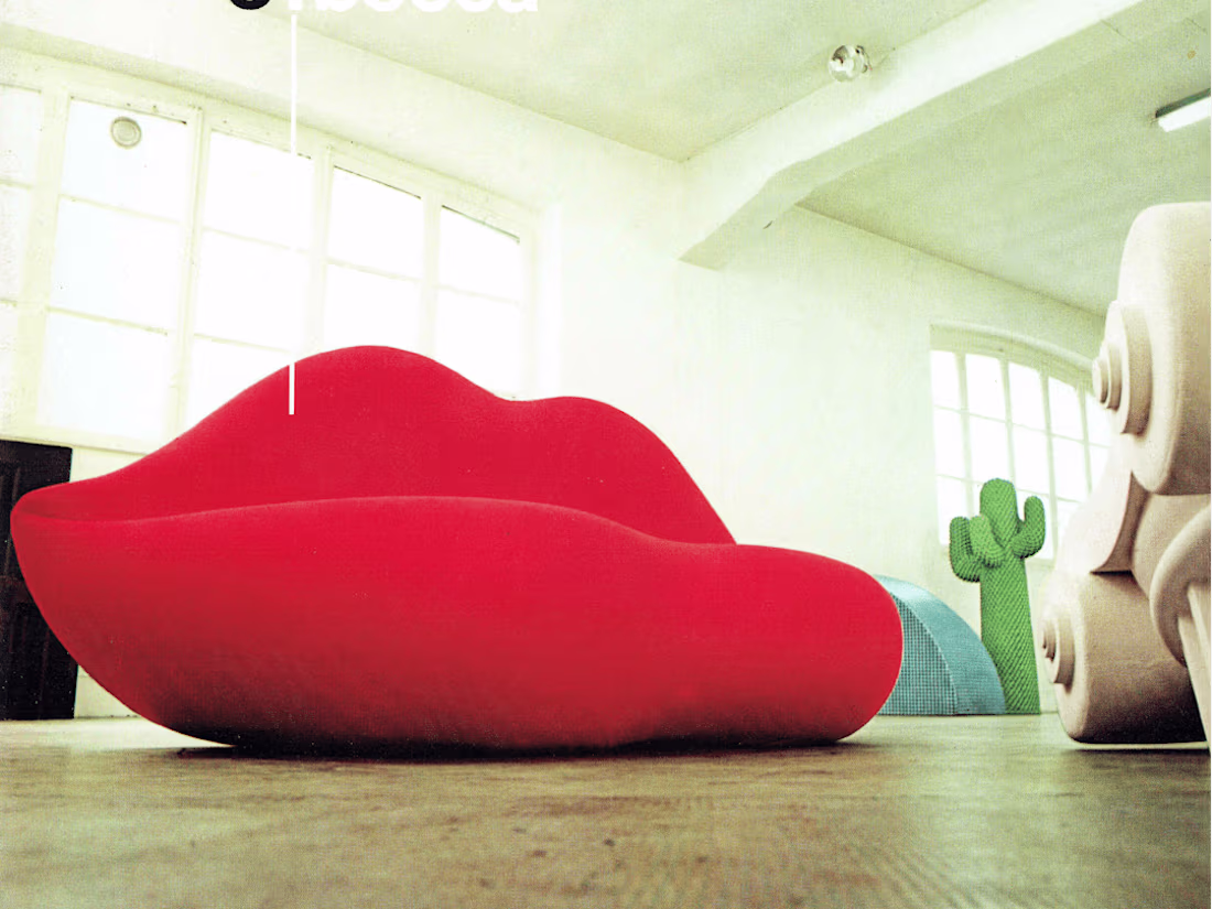 Cover image for Gufram - Social Media Content and Copy for Bocca Sofa