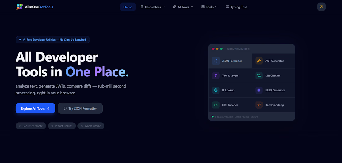 Cover image for Project Overview – All In