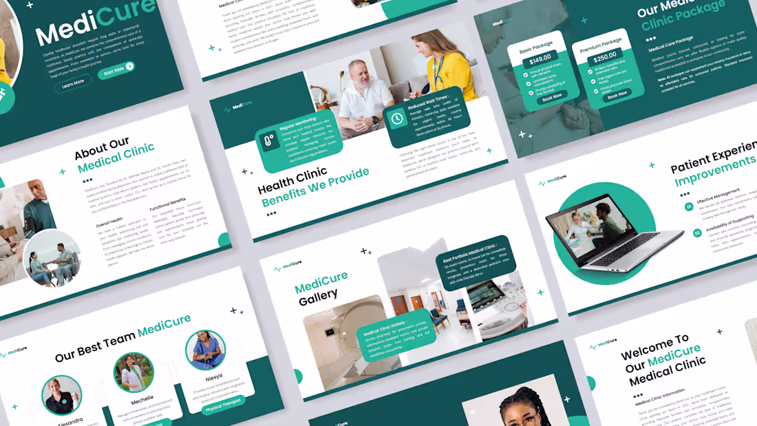 Cover image for Medical Clinic Marketing Presentation

Overview
Marketing deck