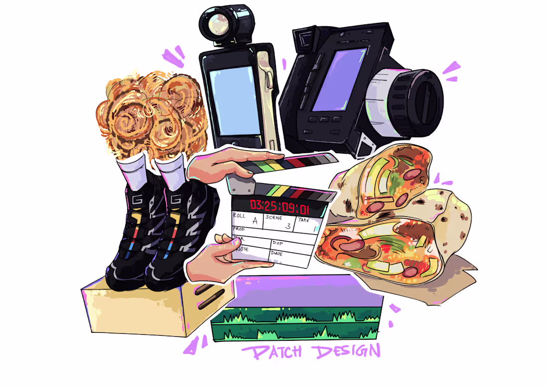 Cover image for  Hand drawn sticker design, badge, patch design