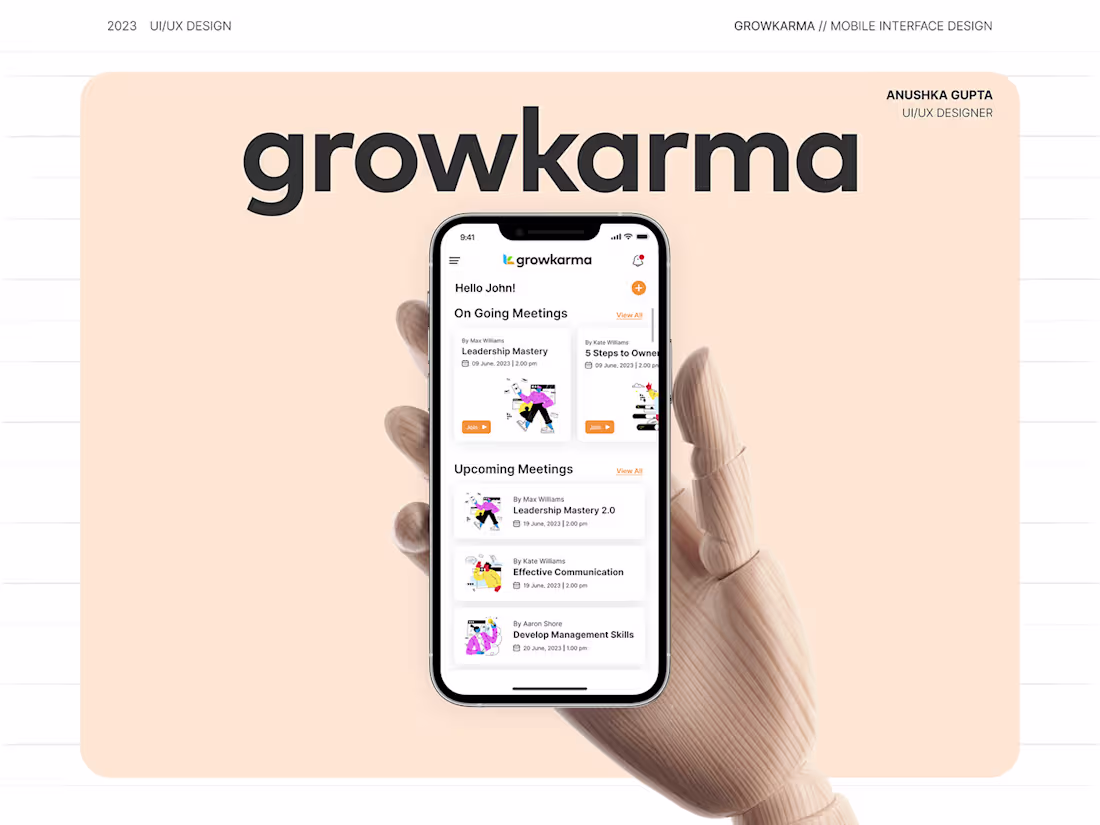 Cover image for GrowKarma | EdTech Mobile Application 
