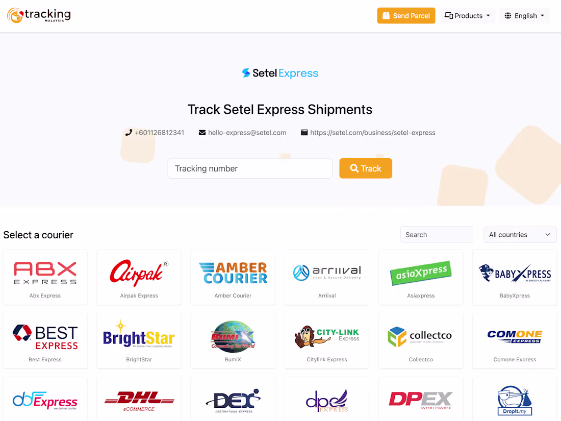 Cover image for SetelExpress (#SetelExpress Shipments Tracking)