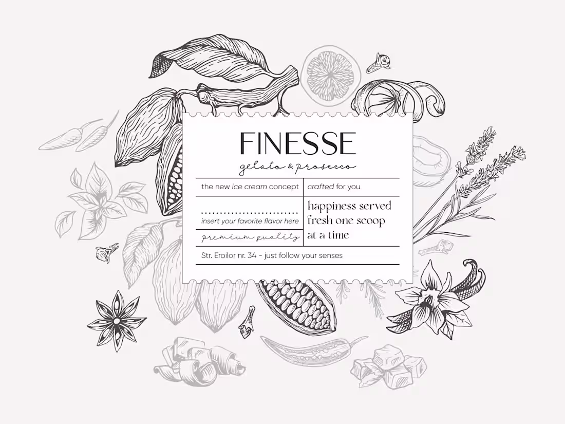 Cover image for Finesse - Visual identity