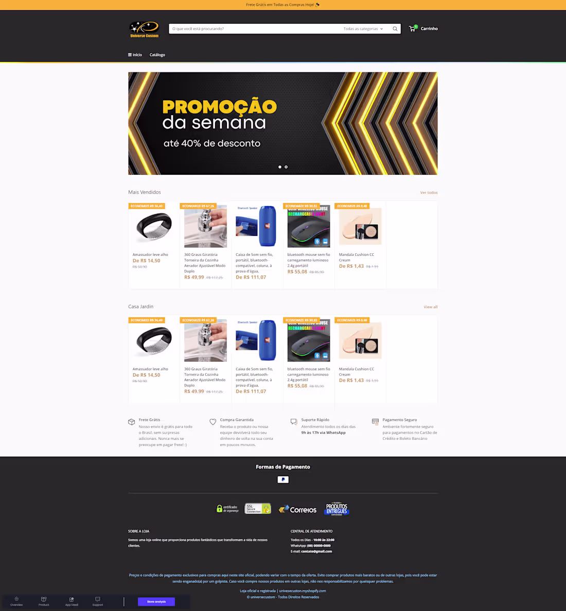 Cover image for Shopify Store for dropshipping