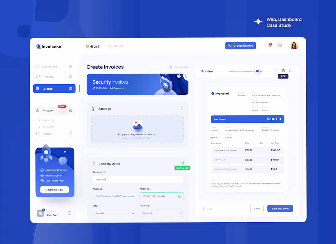 Cover image for Dashboard Design Case Study on Behance
