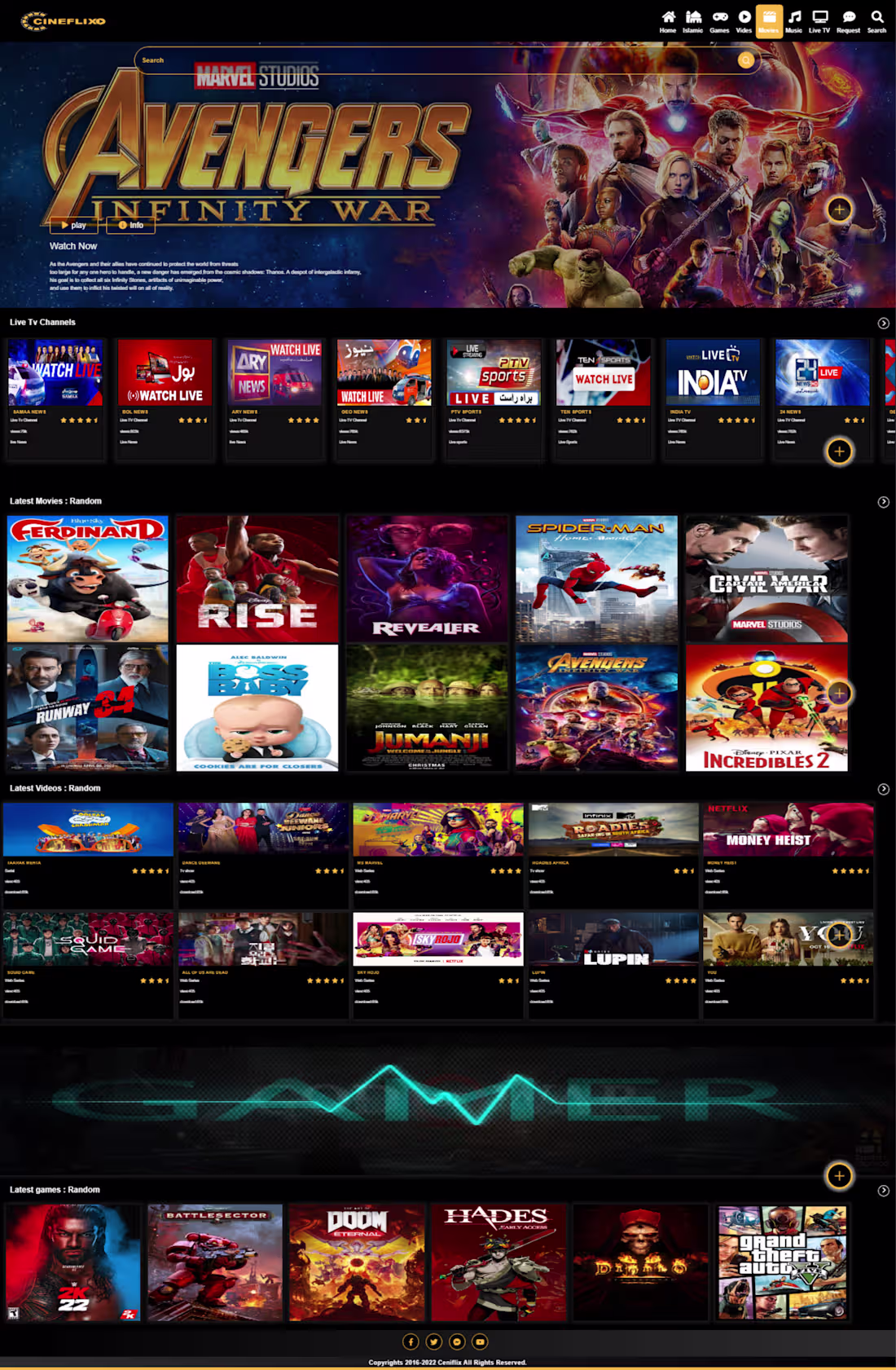 Cover image for Frontend Website