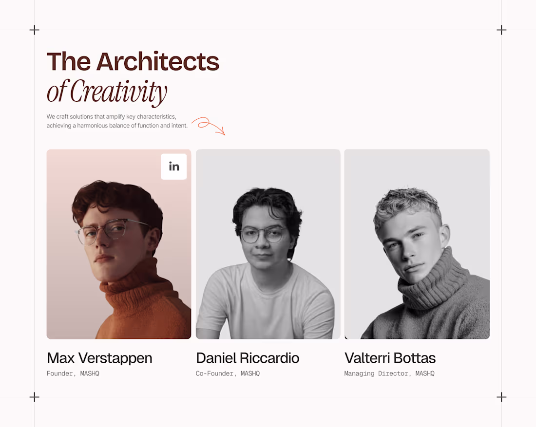 Cover image for The team section doesn’t have to be boring.