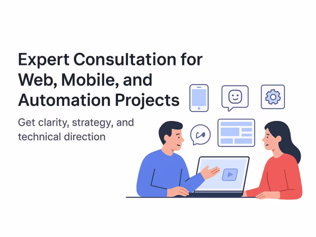 Cover image for Book a Development & IT Consultation