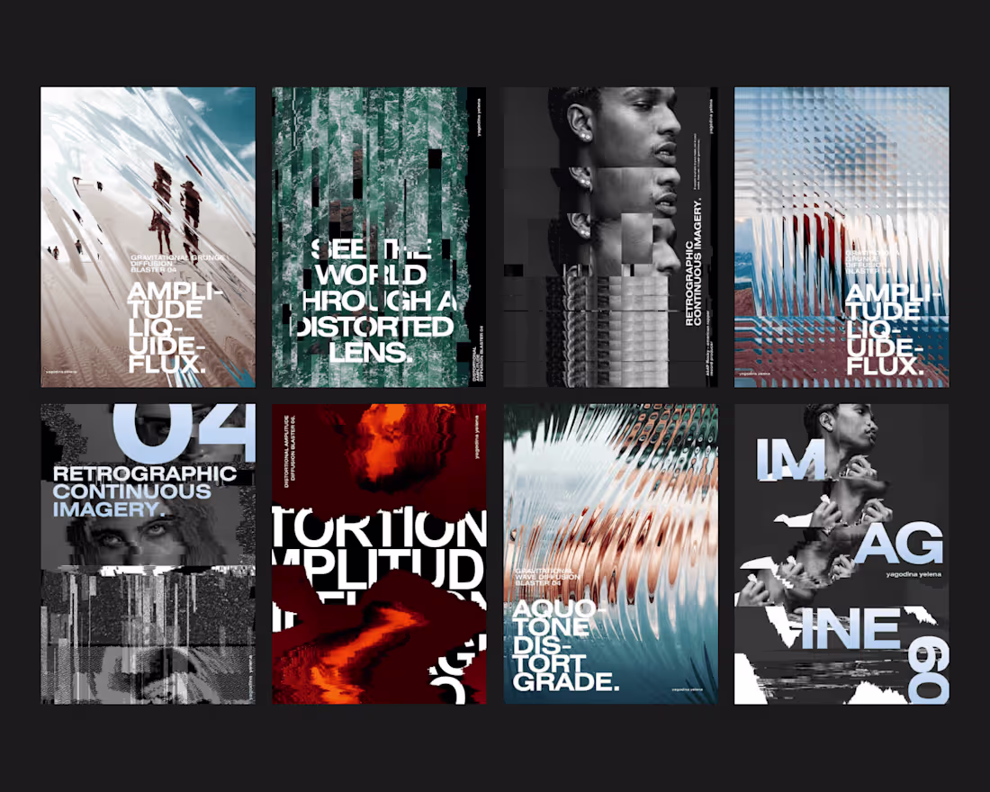 Cover image for Distortion posters